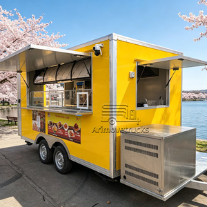 Carrito <span class=keywords><strong>de</strong></span> Comida Móvil en Oferta, Tacos, Papas Fritas, Papas <span class=keywords><strong>al</strong></span> <span class=keywords><strong>Horno</strong></span>, Sándwiches, Remolque <span class=keywords><strong>de</strong></span> Comida con Contenedor <span class=keywords><strong>de</strong></span> Envío y Cocina Completa - Product Image 1