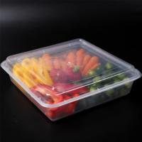 Contenants de préparation des repas carrés transparents de 32 oz avec couvercles, en plastique extra épais, stockage alimentaire jetable, boîte à lunch à emporter, empilable