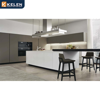 KELEN 2026 Fournisseur d'armoires de cuisine, îlot modulaire en quartz, mobilier extérieur moderne en bois, armoire de cuisine blanche