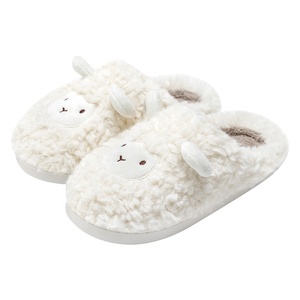 Pantuflas <span class=keywords><strong>de</strong></span> Invierno para el Hogar, Diseño <span class=keywords><strong>de</strong></span> Ovejas Multicolores <span class=keywords><strong>de</strong></span> Dibujos Animados, Suela Antideslizante <span class=keywords><strong>de</strong></span> TPR, Parte Superior <span class=keywords><strong>de</strong></span> Felpa - Product Image 1