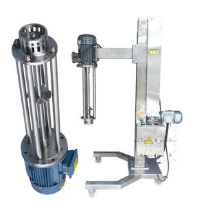 Mezcladora Emulsionadora Industrial de Alto Cizallamiento Ace Professional Start Business 50L 100L, Homogeneizador Portátil con Elevación Neumática - Product Image 3