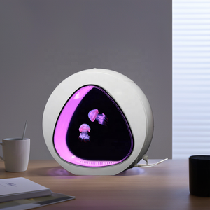 Tanque de medusas profesional tanque de peces de escritorio acuario medusas vivas cría ornamental - Product Image 5