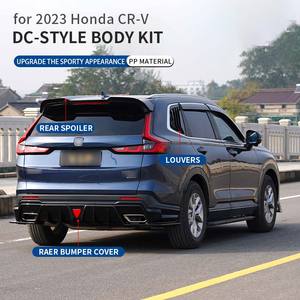 ホンダCR-V 2023-2024 スポーツスタイル ABS素材 簡単装着 リアバンパー 外装アクセサリー オートキット カーボディキット - Product Image 3