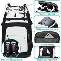 Sac à dos de ski pour homme YSMY, modèle A010, best-seller, léger, résistant à l'eau, écologique, durable, multifonctionnel