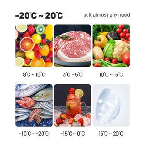 Réfrigérateur solaire Alpicool TW55 DC 12v, mini réfrigérateur solaire, alimenté par batterie, deux zones, camping, plage, caravane, réfrigérateur-congélateur - Product Image 6