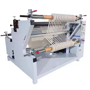 High speed non-woven roll slitting and rewinding machine 1000mm width giant roll slitting machine