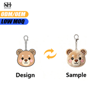 Poupée en peluche personnalisée de 5 cm/10 cm avec rembourrage en coton PP et doublure en maille, design étoile de mer, style anime kawaii Kpop, porte-clés