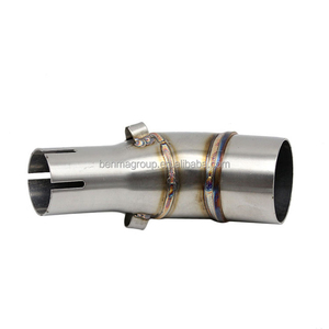 <span class=keywords><strong>YZF</strong></span> R25 R3 MT-03 MT03 moto échappement 51mm systèmes d'échappement connexion silencieux modifié sans lacet moyen lien tuyau - Product Image 3