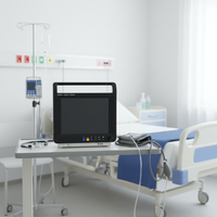 Moniteur patient vétérinaire professionnel EUR VET, équipement vétérinaire, machine multiparamétrique pour animaux de compagnie, pression artérielle, CO2