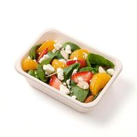 Barquettes alimentaires jetables CPET à 3 compartiments, compatibles four, pour préparation de repas, en plastique de qualité alimentaire