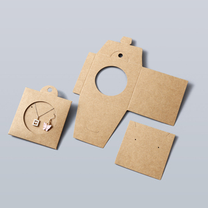 Etiquetas Colgantes de Papel Perforado de Alta Calidad, Etiquetas Plegables <span class=keywords><strong>para</strong></span> <span class=keywords><strong>Collares</strong></span>, Etiquetas <span class=keywords><strong>para</strong></span> Exhibición de Joyería, Pendientes y Pulseras - Product Image 4