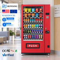 Distributeur automatique de collations RUNYANG personnalisé à monnayeur pour aliments et boissons