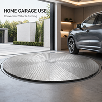 Plateforme tournante électrique pour véhicules avec verrou de sécurité – Équipement de stationnement pour garage