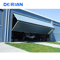 Hangar de aviones de estructura de acero prefabricado de China, edificio de acero de 2 pisos