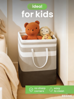 Nouveau produit 2026 : Panier à linge pliable carré extra-large 75L moderne et personnalisé pour chambre à coucher