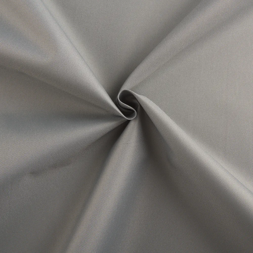 600D PU Oxford tahan air Jiangsu kain tenun tahan air kustom kain poliester kain dilapisi laris polos untuk pakaian 150cm