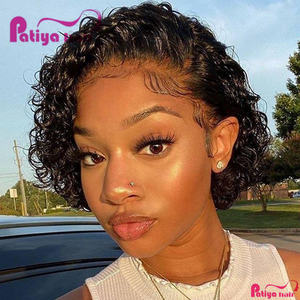 <span class=keywords><strong>Peluca</strong></span> rizada Pixie <span class=keywords><strong>con</strong></span> pelo de bebé nudos blanqueados 13x1 pelucas rizadas cortas frontales de encaje estilo Bob Perruque pelucas de cabello humano <span class=keywords><strong>con</strong></span> corte Pixie - Product Image 5