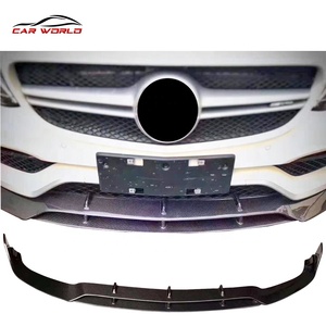 Nouveaux arrivages de kits carrosserie pour voitures, accessoires universels, lèvre de pare-chocs avant en carbone pour Benz W205 - Product Image 6