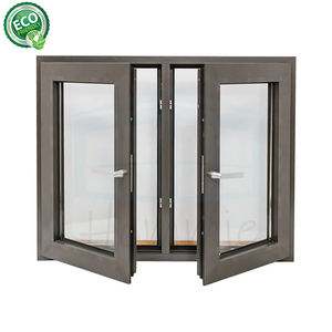 Ventana Abatible de Doble Vidrio con Aislamiento Térmico, Marco de Acero Inoxidable y Revestimiento de Aleación de Aluminio, Marca Hommie - Product Image 2