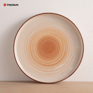 Juego de Vajilla de Cerámica de 18 Piezas para 6 Personas, Juego de Platos de Porcelana, Vajilla de Gres, Tazones, Tazas, Cubiertos - Product Image 2