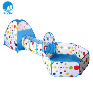 최고 판매 간편한 접이식 어린이 텐트 하우스 튼튼한 폴리에스터 패브릭으로 만든 사각 디자인의 사랑스러운 실내/실외 놀이 텐트 - Product Image 5