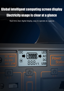 Ansimsgo cung cấp năng lượng mặt trời bảng điều khiển sạc Trạm điện cho máy tính xách tay đa chức năng100w <span class=keywords><strong>Mini</strong></span> UPS xách tay 110V 220V UPS điện - Product Image 5