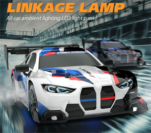 Voiture de drift télécommandée HYUE, voiture de course avec pneus de drift, échelle <span class=keywords><strong>1</strong></span>:24, voiture de drift télécommandée semi-professionnelle, <span class=keywords><strong>jouet</strong></span> pour garçons <span class=keywords><strong>et</strong></span> enfants - Product Image 2