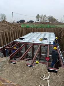 <span class=keywords><strong>Cisterna</strong></span> sotterranea serbatoio acqua nuovo acciaio in fibra di vetro FRP SMC GRP per la costruzione di ristoranti al dettaglio cuscinetto essenziale del motore - Product Image 6