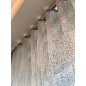 Cortina plegable ondulada, varias cintas, selección de cortina completa de <span class=keywords><strong>casa</strong></span>, personalización de ventana pequeña - Product Image 5