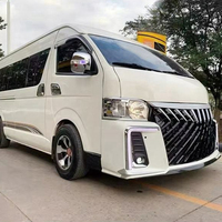 Kit carrosserie complet de luxe avec pare-chocs et calandre pour Toyota Hiace 2005-2018 – Ensemble de remplacement extérieur modifié pour fourgonnette