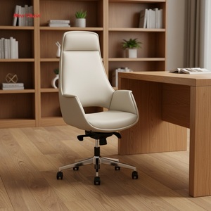 आधुनिक फर्नीचर लक्जरी मूल्य प्रबंधक स्विवेल ने कार्यकारी पु चमड़े के एर्गोनोमिक कार्यालय कुर्सियां - Product Image 1