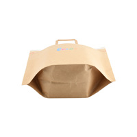 2024 nouveau Design Kraft sac postal avec poignée écologique auto-adhésif expédition courrier sacs Tiktok affaires