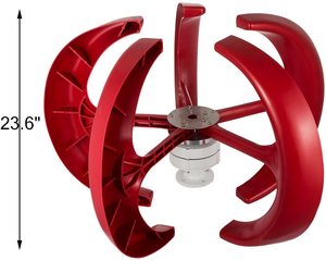 Generador de Energía Eólica Personalizado con Forma de Linterna, con Brisa Suave, para Uso Doméstico y Exterior, 100W, 12V/24V, Diámetro del Rotor de 0.6m - Product Image 3