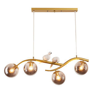 Lámpara Colgante Creativa de Estilo Nórdico con Forma de Pájaro, Lámpara de Araña Moderna Decorativa para Comedor, Sala de Estar y Dormitorio - Product Image 2