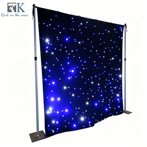 Starry Sky Drape <b>Wedding</b> <b>Frame</b> Aluminum Pipe Drape Backdrop Stand - Product Image 1