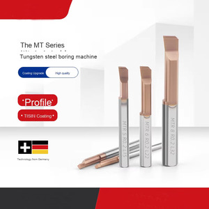 Caplo mtr mtl קטן משעמם בר משעמם פנימי 3/4in טונגסטן סגסוגת פלדה מצופה 2-חליל מטרי shockpo - Product Image 1