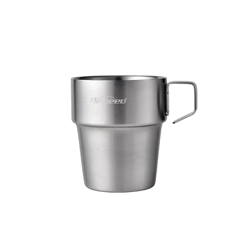 300ml/1.2l Double Paroi 304 En Acier Inoxydable Café Voyage Tasse Sports En Plein Air Portable Non Magnétique Eau Bière Tasse 4 Pièces Dans Set