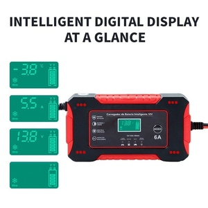 <span class=keywords><strong>Chargeur</strong></span> de batterie intelligent 12V6A pour moto et voiture, vente en gros directe usine 2026 - Product Image 3