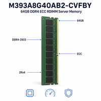 M393A8G40AB2-CVFBY Mémoire RAM Serveur 64 Go DDR4 2933 ECC RDIMM 2Rx4 PC4-23400 288 Broches CL21 Registered Fourniture OEM