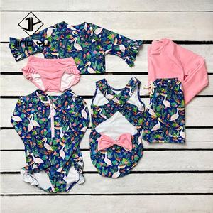 High Quality Custom Toddler Swimwear Striped Recycled Polyester Kids Swimwear Printed Boys Shorts - Product Image 2