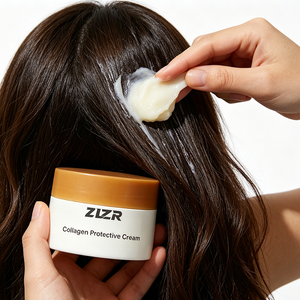 Crème réparatrice pour cheveux abîmés au collagène, sans sulfate, à l'huile d'argan et au romarin, 2-en-1, pour tous types de cheveux, 500 ml, vente en gros, logo personnalisé OEM - Product Image 6