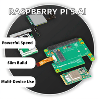 Kit de IA para Raspberry Pi 5, 26TOPS 13TOPS, Módulo de Aceleración de IA Hailo, M.2 HAT+, Placa de Potencia de Computación HAILO8L, Linux I2C