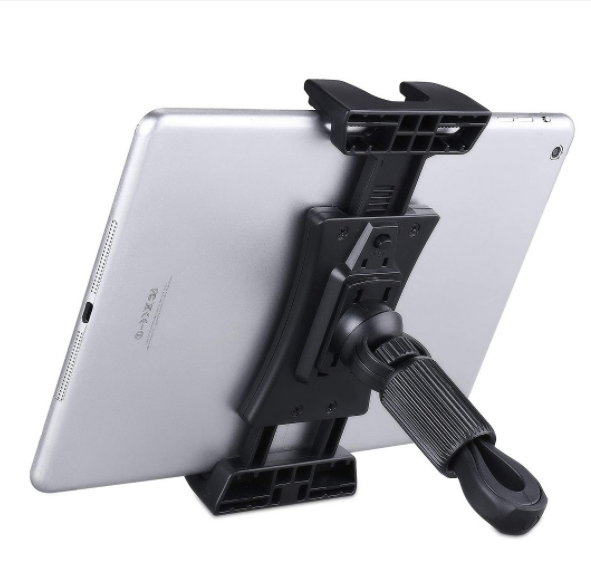 360 Rotating Spinning Bike Phone Tablet Stand Multiple Scenes Treadmill Adjustable Phone Tablet Holder