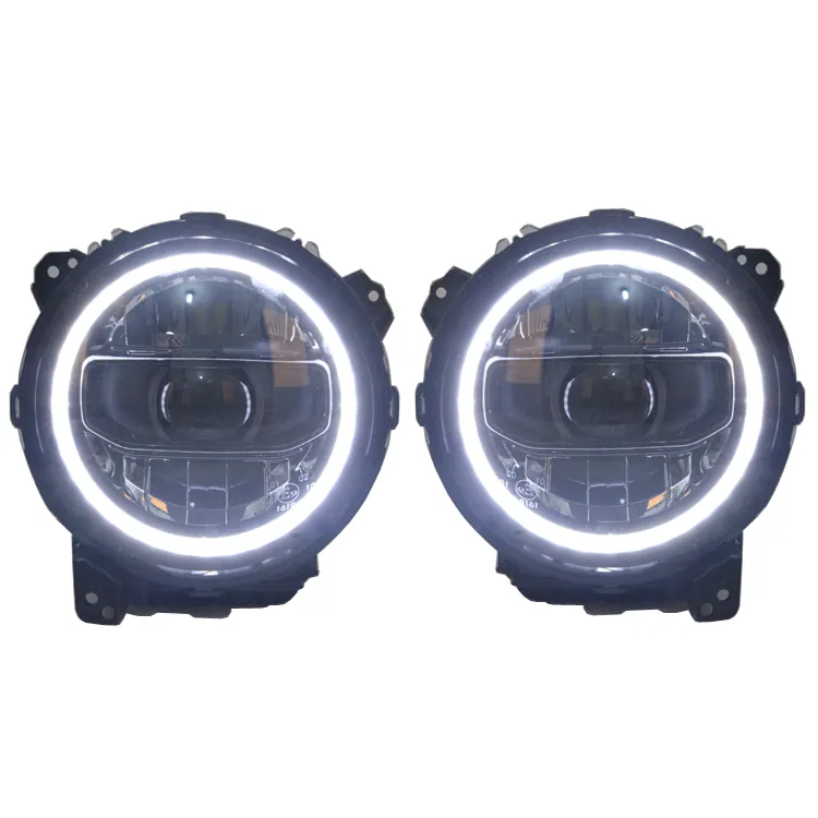 Accessoires de voiture phare LED pour Jeep Gladiator JT 2020 + phare