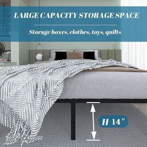 WEKIS, venta al por mayor, marcos de cama de tamaño King, marco de cama doble de metal de acero para hoteles y hostales - Product Image 4