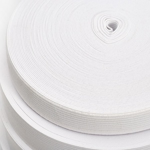 Bán buôn 38mm dày polyester nylon dệt dây đeo cao su bọc vải băng cho túi giày dệt may nhà - Product Image 5