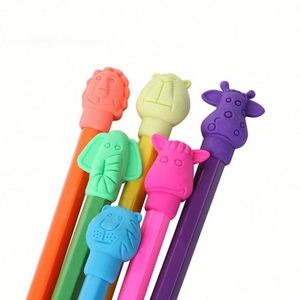 Venta al por mayor: Bonita cubierta de goma de borrar con diseño de garra de gato de dibujos animados, ecológica, de TPR, para lápices, para niñas de primaria, no tóxica y protectora. - Product Image 2