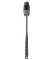 Brosse à tasse à eau en silicone à long manche brosse de nettoyage de bouteille de lait pour théières tasses à eau sans lacunes pour un lavage pratique