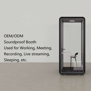 <span class=keywords><strong>Cabine</strong></span> téléphonique insonorisée pour bureau, cabines acoustiques portables, <span class=keywords><strong>studio</strong></span> insonorisé professionnel, salle de réunion, <span class=keywords><strong>cabine</strong></span> d'<span class=keywords><strong>enregistrement</strong></span> - Product Image 4