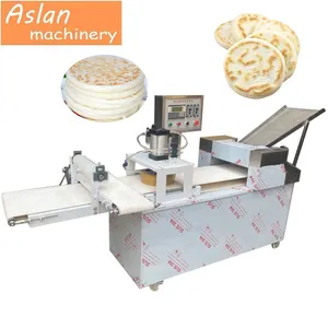 Siomai Dumpling Wrapper Making Machine Pita Flour Base Pressing Machine Arabic Pita Maker Machine